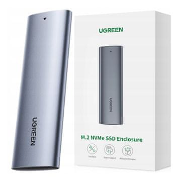 Ugreen M.2 M-Key NVMe CM400 SSD kućište, 10 Gbps, USB-C