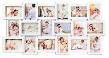 Gockowiak Okvir za fotografije za 18 fotografija Morka bijela