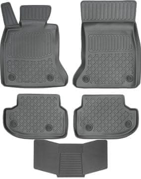 ARISTAR tepisi 602064 + navlaka 251992 - BMW 5 F10 F11 FL 2013-2017 (bez xDrive / nakon facelifta) STOP. DRŽAČ MS + BMW ČIČAK prednji i stražnji