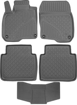 ARISTAR 602849 Podne prostirke + navlaka 251992 - Honda CR-V V Hybrid e:HEV 2018.-2023. Ugradnja aluminijskih naplataka HND prednji - Ugradnja