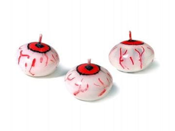 PartyDeco Plutajuća svijeća Halloween EYE 1 kom.
