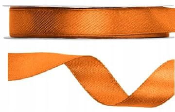 PartyDeco Satenska vrpca RUSTY narančasta ukrasna vrpca 12 mm 25 m