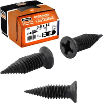 Vijci za CD profile i čelične limove. SSP 3,9x14 mm