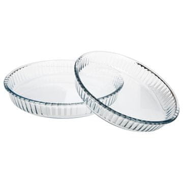 5Five® Set od 2 staklena kalupa za torte