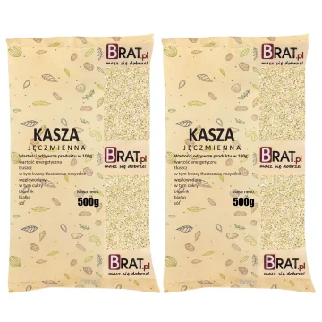 Srednje krupna ječmena krupica 1kg (2x500g)