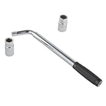 Teleskopski ključ za kotače 17/19 mm + 21/23 mm od čelika 120044