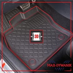 Renault Clio V Hatchback od 2019. Komplet - podnice za automobil i tepih za prtljažnik
