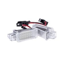 EINPARTS LED unutarnje svjetlo, osvjetljenje prostora za noge na vratima prtljažnika 6000K hladno bijela za Audi, Seat, Škodu, VW