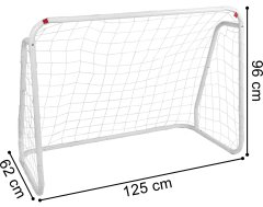 Set od 2 bijela nogometna gola Signal