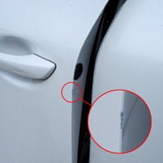 EINPARTS Zaštitna traka za rubove automobilskih vrata 5M PVC - zvučna izolacija i brtvljenje BIJELA