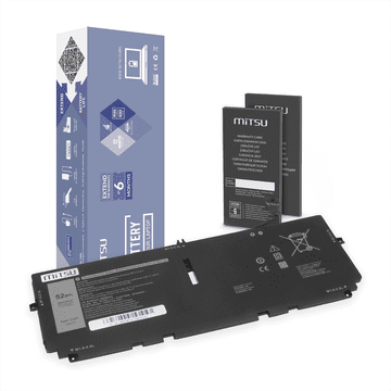 mitsu 722KK Baterija za Dell XPS 13 9300 9310 9380 - 7.6V