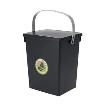 Kanta za smeće s poklopcem antracit 5,5 L