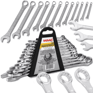 Set od 12 viljuškastih ključeva, 12-krakih, kutnih, 6-22 mm CrV