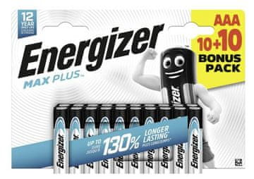 Alkalna baterija Energizer AAA (R3), 20 komada