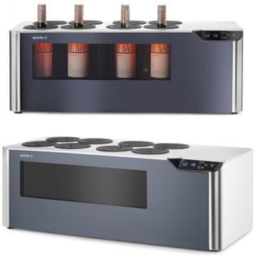 Arktic Dvozonski hladnjak za vino, podesiv za 8 boca, LED, 60 W