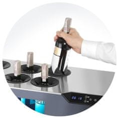 Arktic Dvozonski hladnjak za vino, podesiv za 8 boca, LED, 60 W