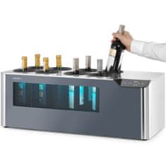 Arktic Dvozonski hladnjak za vino, podesiv za 8 boca, LED, 60 W