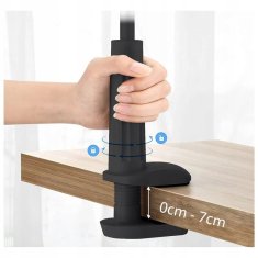 Držač za telefon, postolje, stativ, fleksibilni, čvrsti, za krevet i radnu plohu, hvataljka