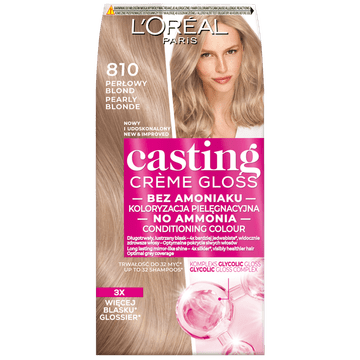 L’Oréal Loreal Casting Creme Gloss boja za kosu - 810 Perlasti plavi (48ml, 72ml, 60ml)