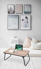 Excellent Houseware Sklopivi stol za laptop s ladicom