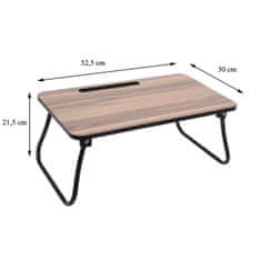 Excellent Houseware Sklopivi stol za laptop s ladicom