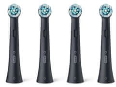Oral-B IO Ultimate Clean glave za četkicu za zube (pakiranje od 4) crne