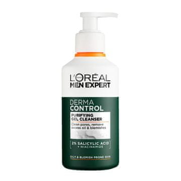 L’Oréal Loreal Men Expert Derma Control gel za čišćenje lica za muškarce, 260ml