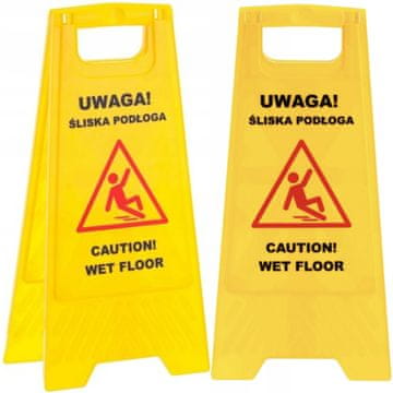 HI Znak upozorenja, stalak, tronožac, Upozorenje: Sklizav pod