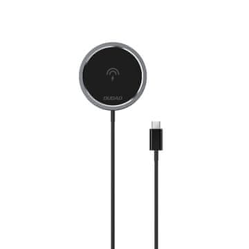 DUDAO MagSafe 15W magnetski induktivni punjač - crni