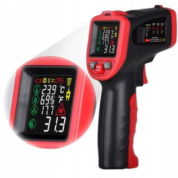 LASERSKI PIROMETAR TERMOPAR HIGROMETER -50 +650°C