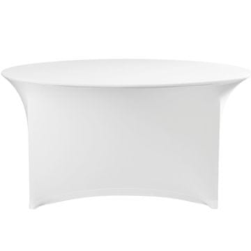 Hendi Okrugli stolnjak za catering, promjer 150x76 cm - bijeli