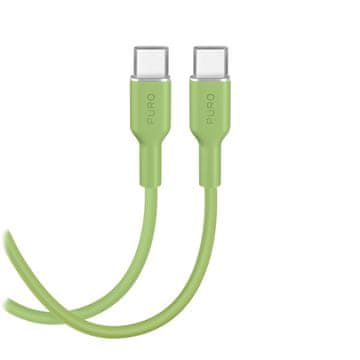 Puro USB-C 60W 1,5m fleksibilni kabel ikona - zelena