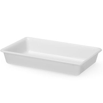 Hendi POSUDA ZA POHOVANJE RAVNA 6L 430X285X75MM BIJELA KUHINJSKI PRIBOR