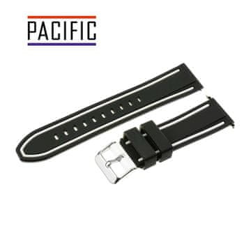 Pacific SILIKONSKI REMEN 24 MM U14 crno-bijeli