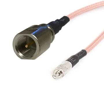 Pigtail TS9 utičnica / FME utikač 15cm RG316