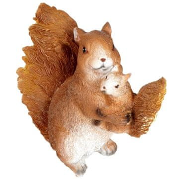 Vilde Vrtna figurica vjeverice 15x8x15 cm