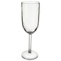 Artemis Plastična čaša za vino ili šampanjac, nelomljiva, za višekratnu upotrebu, 200 ml