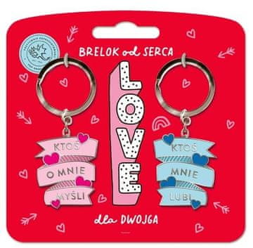 Privjesak za ključeve Love Design "Ljubav za Valentinovo" Šarm i romantika u