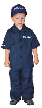 LUX Costumes Kostim policajca Osjećajte se kao heroj u svakom trenutku