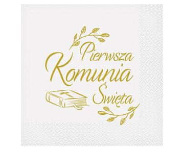 Elegantne salvete s biblijskom temom za pričest, stilski ukras
