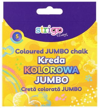 SSC411 Jumbo kreda za pločnik, intenzivne boje za kreativce