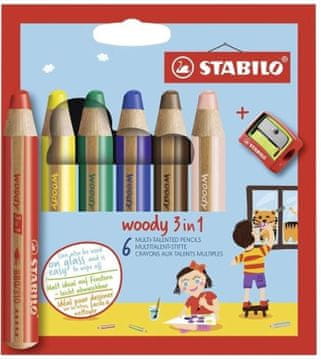 STABILO 3-u-1 drvenaste bojice. Boje za stvaranje, inspiriraju maštu.