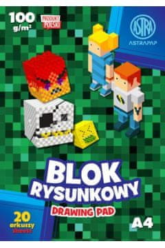 PIXEL Astrapap blok za crtanje A4 Vaš kreativni centar kreativnosti