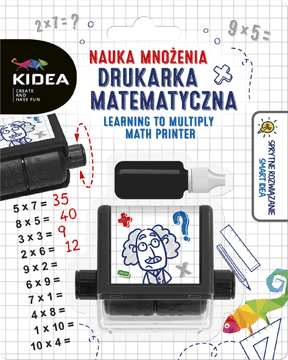 Kidea Math Printer Množenje Zabava - Učenje s radošću za