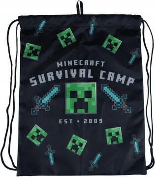 Astra MINECRAFT torba za cipele za mlade obožavatelje Funkcionalnost i