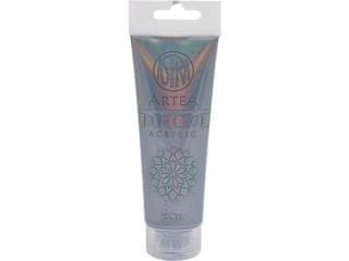 DECO ARTEA akrilna boja u tubi od 75 ml - metalik srebrna