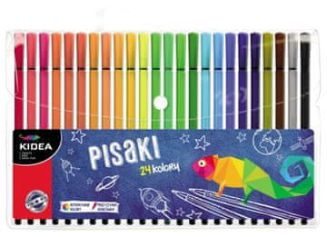 KIDEA set od 24 flomastera u boji Kreativnost nadohvat ruke