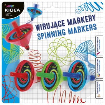 Kidea A3 vrtložni markeri Otkrijte svoju kreativnost na intenzivan način
