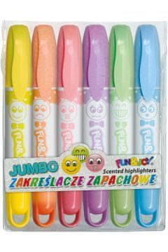 Umjetnički jumbo set od 6 aromatičnih markera za kreativce