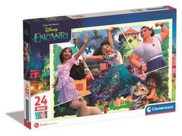 Clementoni Puzzle Maxi Encanto 24 dijela Otkrijte čarobni svijet bajki i